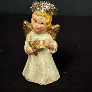 Teena Flanner Collection Midwest of Cannon Falls Christmas Angel Figurine 3 1/2”